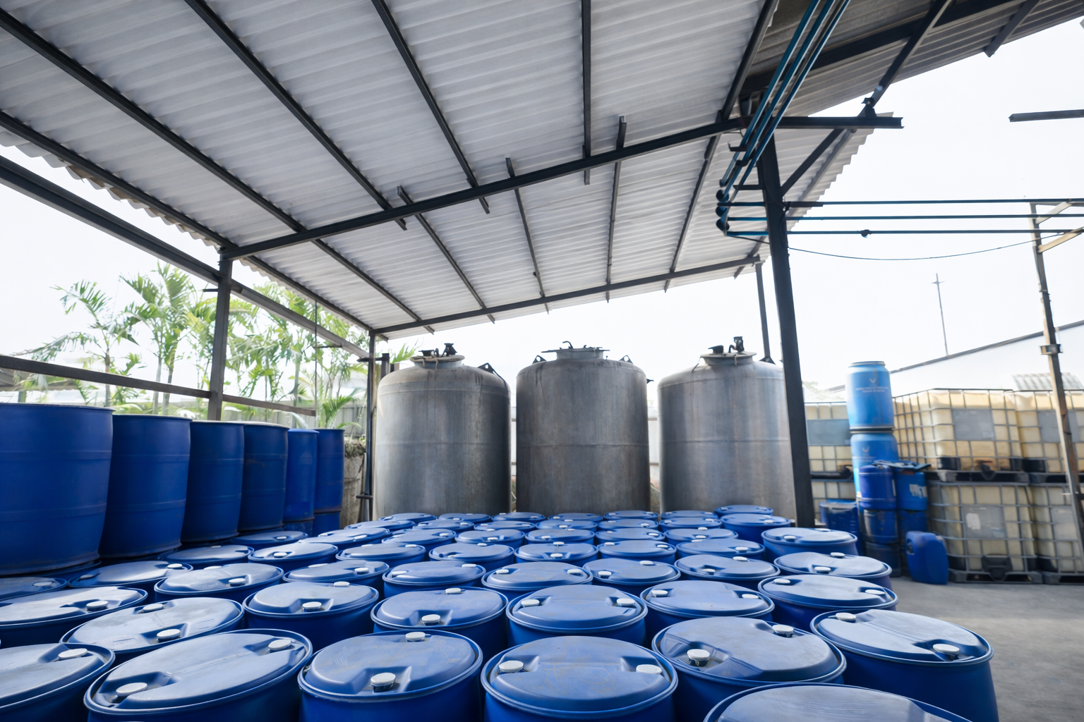 Chemical Cans Section